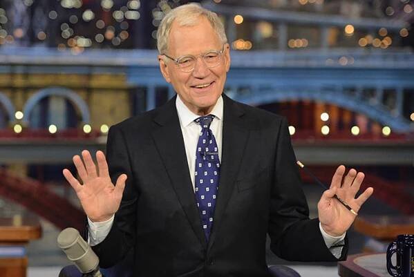 David Letterman hosts his final broadcast of the Late Show with David Letterman.
