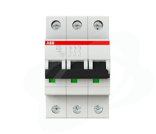 Jistič 3p B 32A 6kA S200 - Sonepar ČR | Elektroinstalační materiál