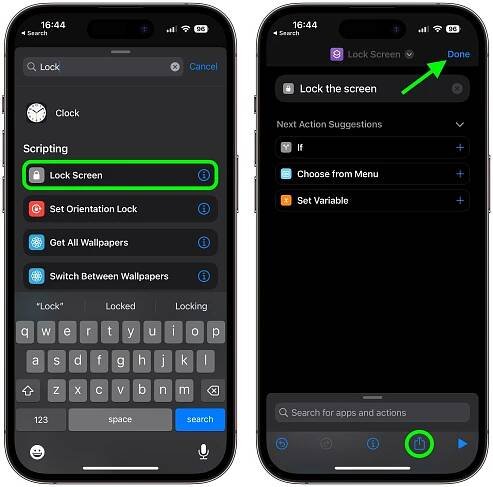 Customizable Lock Screen Shortcuts