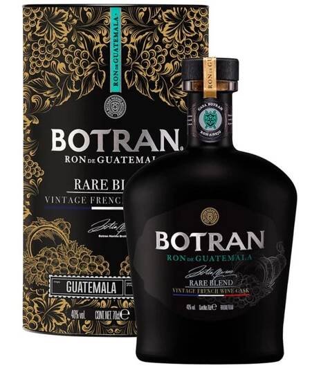 Botran Rare Blend Vintage French Wine Cask 40 % 0,7 l tuba