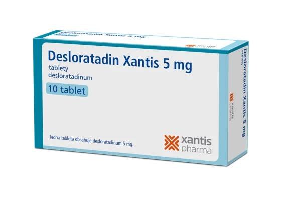 Desloratadin Xantis 5 mg 10 tablet