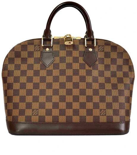Louis Vuitton Alma PM brown damier ebene canvas