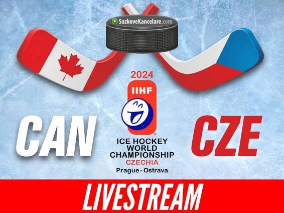 Kde sledovat přímý přenos z hokejového zápasu Kanada – Česko LIVE?