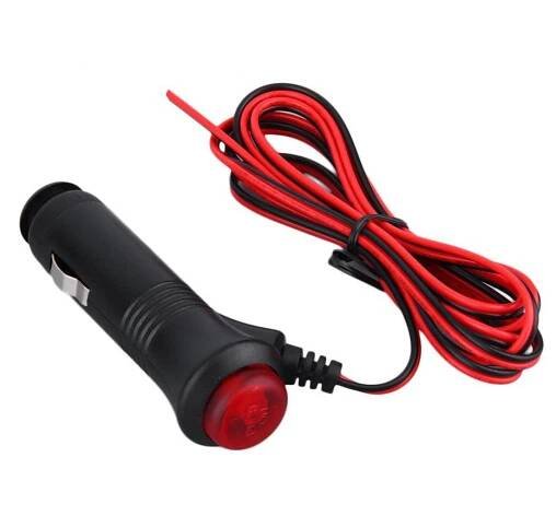 12V/24V Car Cigarette Lighter Socket Plug Adapter Connector on/Off Plug Switch