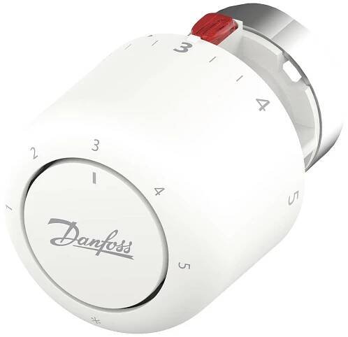 Danfoss Aero RA/V, 34mm termostatická hlavice, 015G4560, mechanický, 7 do 28 °C