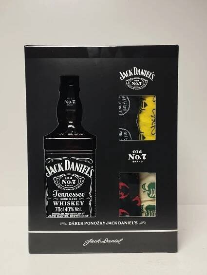 Jack Daniel´s Honey 35% 0,7 l + 4 páry ponožek - Whisky | Prodej potravin, nápojů a alkoholu Rojal