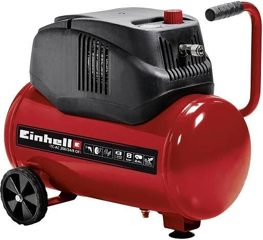 Einhell pístový kompresor TC-AC 200/24/8 OF 24 l 8 bar