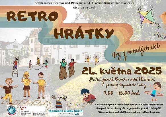 Retrohrátky na zámku v Benešově nad Ploučnicí, Benešov nad Ploučnicí