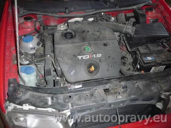 Výměna rozvodů a vodní pumpy – Octavia I TDI 81kW - www.autoopravy.eu