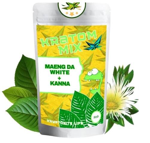 Kratom MIX - Maeng Da White + Kanna