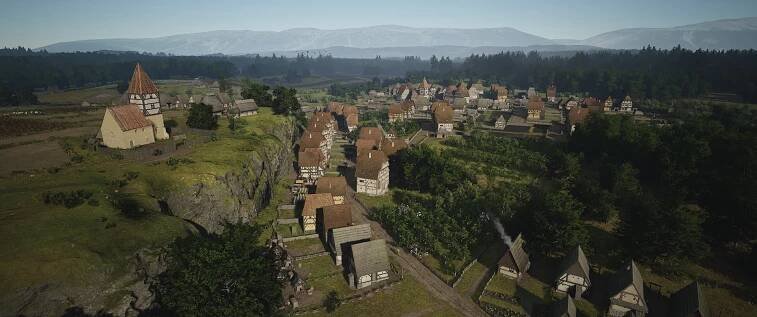 Manor Lords: kostel