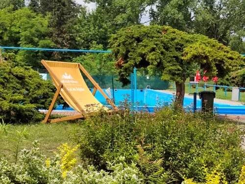 Pohled z terasy od restaurace U Kotvy