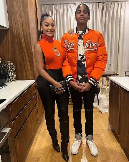 La La Anthony Shows How Much Son Kiyan, 14, Has Grown: 'He's Taller Than Me'