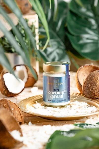 Wild & Coco Kokosová pomazánka Natural BIO (300 g) - Econea.cz