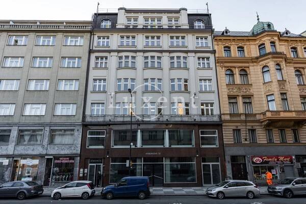 Pronájem atraktivních obchodních prostor, 526 m2, Nové Město - Praha 1