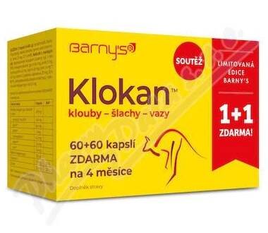 Barnys Klokan limitovaná edice cps.60+60 ZDARMA
