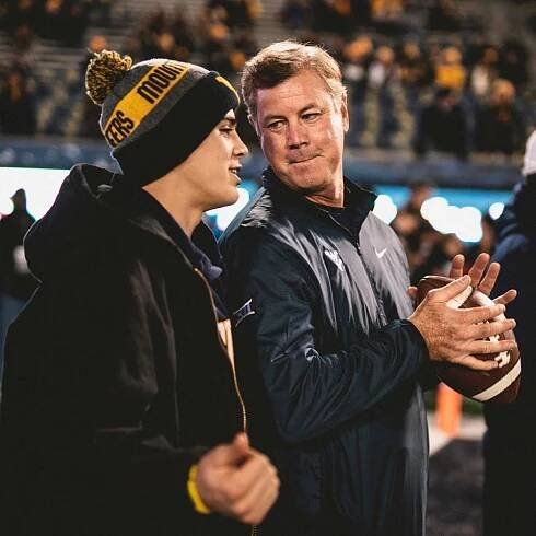 Nash Grier with Dad Chad Grier