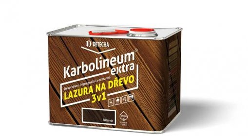 Karbolineum extra bezbarvé 3,5 kg
