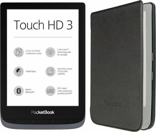 Čtečky knih: PocketBook 632 Touch HD 3 16GB SET