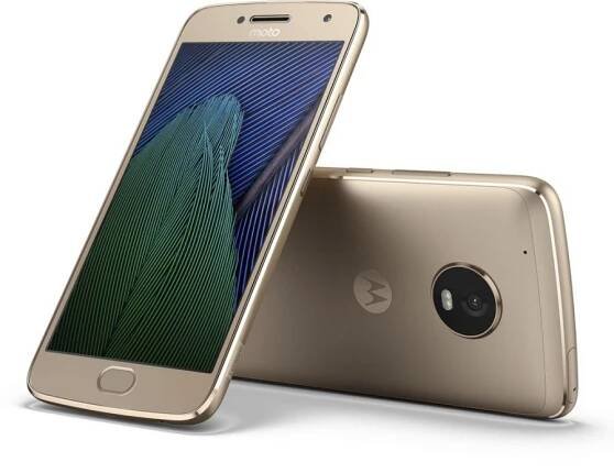 Mobilní telefon Motorola Moto G Plus 5.generace Dual SIM (SM4470AJ1N7 ) zlatý