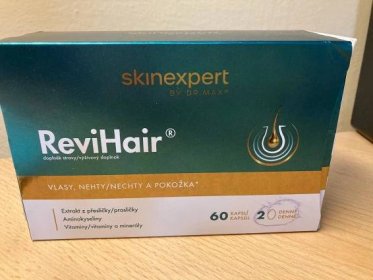 ReviHair Skinexpert by Dr. Max - tablety proti padání vlasů - Lékárna a zdraví