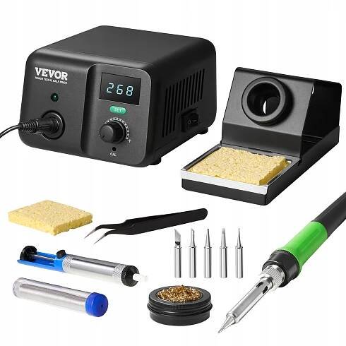 Pájecí stanice 70W s LCD displejem, sada pájecí stanice, 122°F-932°F