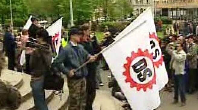 Dělnická strana oznámila další demonstrace v Litvínově