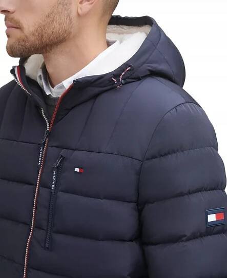 Pánská Zimní Bunda Tommy Hilfiger - Nízká cena na Allegro