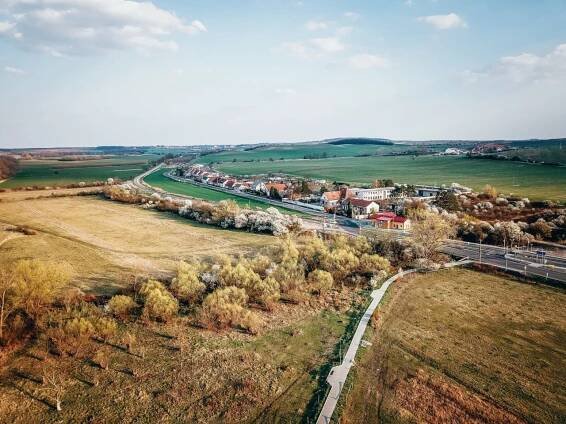 Obec - Letecky - Oficiální stránky obce Sedlec u Mikulova