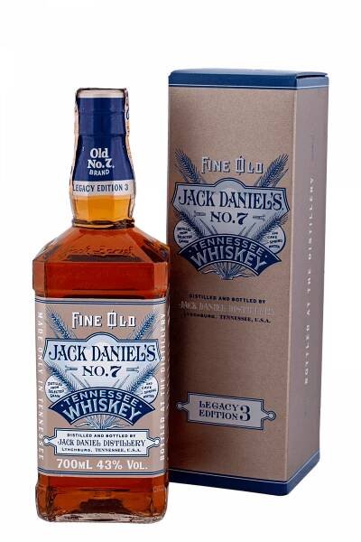 Jack Daniel's Old No.7 Legacy Edition 3 v Krabici - Alkoholonline.sk