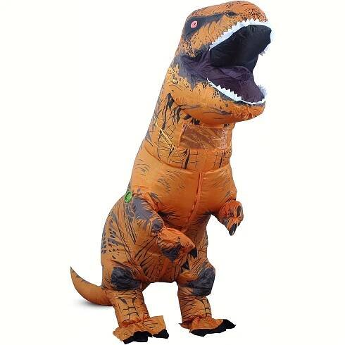 Costume * Gonfiabile * per Adulti - Realistico & Divertente, * di *, Gonfiaggio *, Poliestere Sicuro, Taglia 149.35cm-188.98cm - Batterie Non *, * per Feste & Halloween, * per l'Inverno, Capodanno