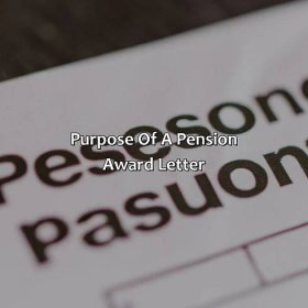 Purpose of a Pension Award Letter-what is a pension award letter?, 