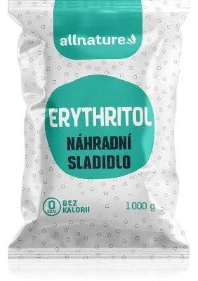 Allnature Erythritol sladidlo bez kalorií