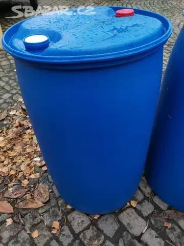 Sudy na VODU pod OKAP jako nové-obsah 200Ltr/480Kč