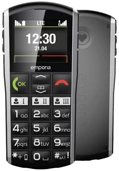 Emporia SIMPLICITY Glam 4G Black