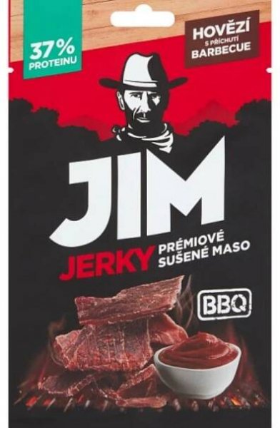 Jim Jerky 23g hovězí BBQ (30)