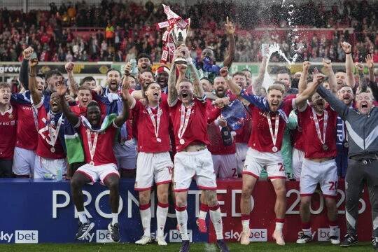 Wrexham vybojoval další postup a čeká ho druhá anglická liga