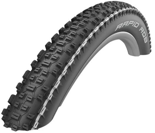 Schwalbe Rapid Rob Kevlarguard Black/White Stripes 29" x 2,25"