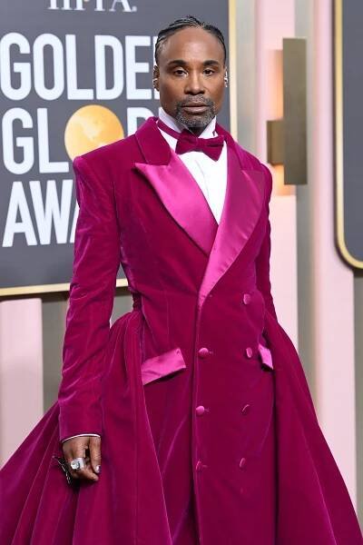 Billy Porter's Best Red Carpet Fashion, Beauty Moments