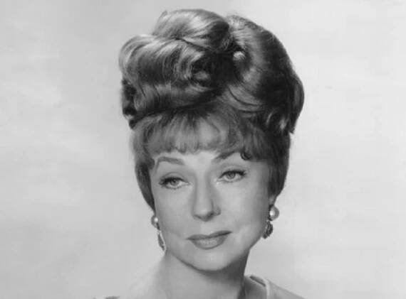 Promotional photograph of actress Agnes Moorehead (1950s)