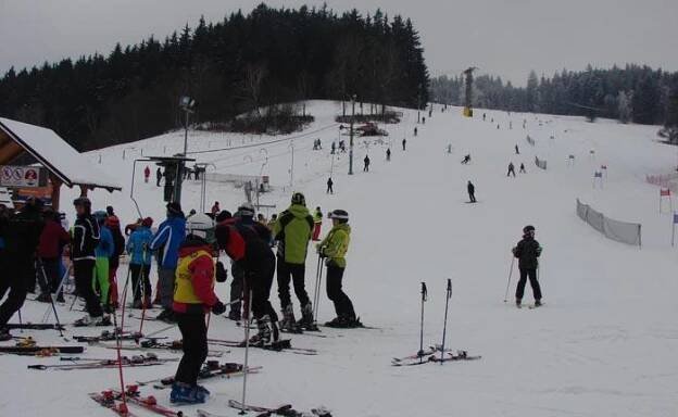 Ski areál Hodonín u Kunštátu - informace a mapa