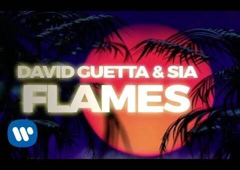 David Guetta & Sia - Flames (Lyric Video)