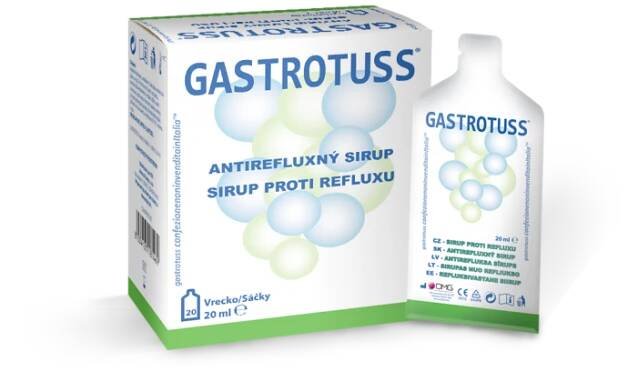 GASTROTUSS Sirup proti refluxu sáčky 20x20 ml