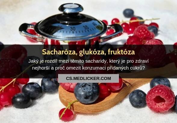 Sacharóza vs glukóza vs fruktóza: jaký je mezi nimi rozdíl?