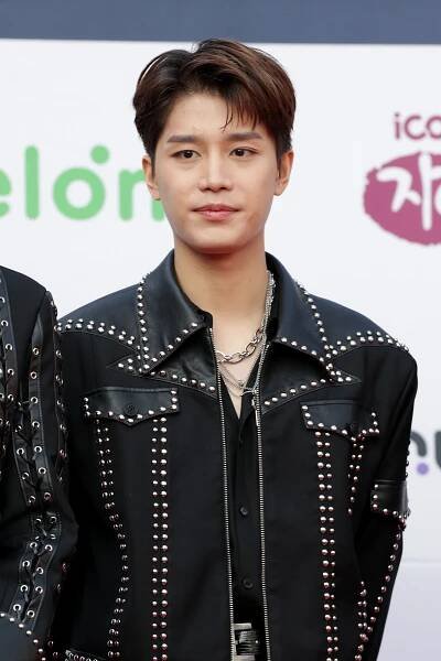 Taeil attends the 11th Gaon Chart Music Awards.