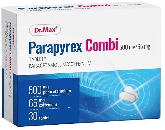 Dr. Max Parapyrex Combi 500 mg/65 mg 30 tablet