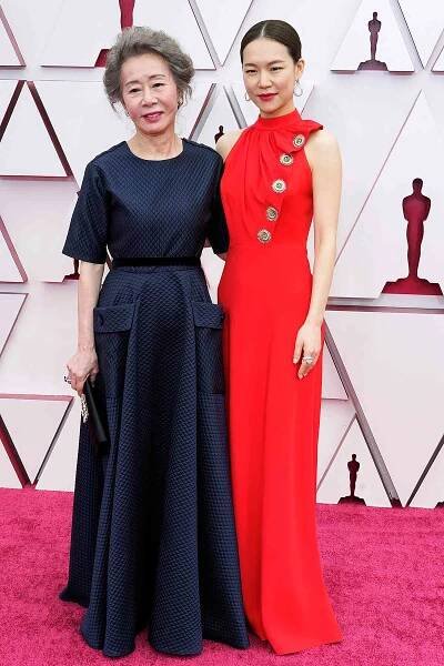 'Minari' 's Youn Yuh-jung Says Her First Oscars Experience Is 'Exciting and Very Strange'