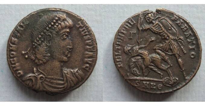 Constantius II - fallen horseman (F2216)