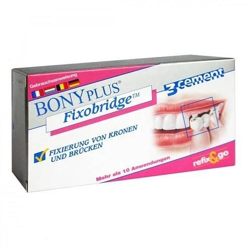 Fixobridge Bonyplus lepidlo pro upevnění zubních můstků (7 g)