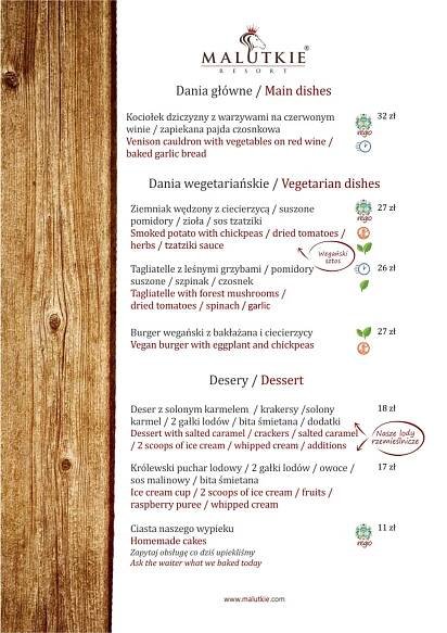 Karta menu str5